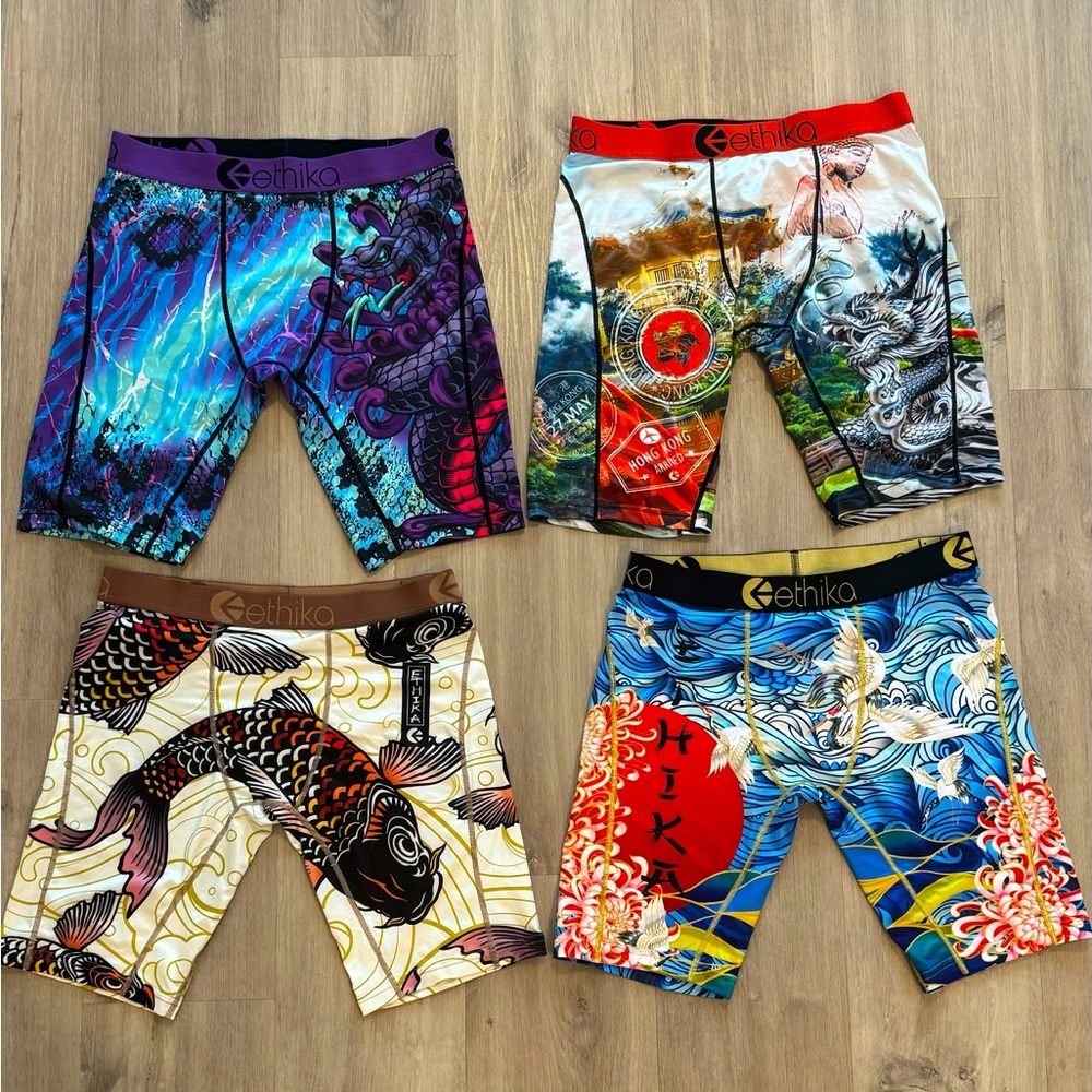 18 pairs of Ethika Men’s Staple underwear size M